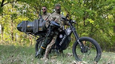 Ukrainian Soldiers Are Hopping On E-Bikes To Avoid Detection