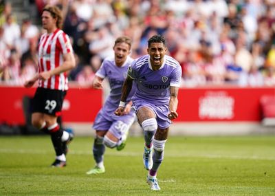 Raphinha and Jack Harrison steer Leeds to safety with win at Brentford