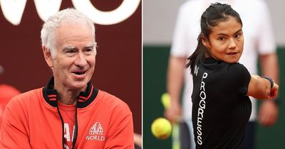 John McEnroe tells Emma Raducanu what she must do with coaching team ahead of French Open