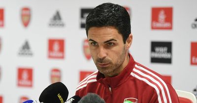 Every word Mikel Arteta said on Nketiah's future, expiring contracts, Europa League and Everton