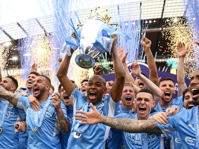 City come from behind to claim another Premier League title