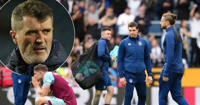 Roy Keane has no sympathy for relegated Burnley after Sean Dyche decision