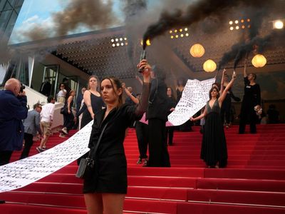 Cannes Film Festival: Protesters storm red carpet for second time this week