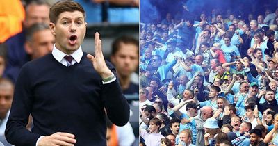 Man City fans mock Liverpool and Steven Gerrard with chant after winning title