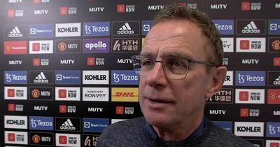 Ralf Rangnick pinpoints start of Man Utd decline - "like somebody popped the balloon"