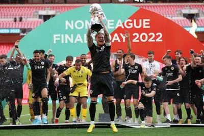 Bromley lift FA Trophy at Wembley after victory over promotion-chasers Wrexham