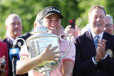 Justin Thomas eclipses Will Zalatoris in play-off to claim second US PGA title