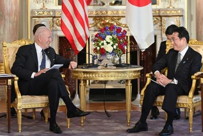 Biden reinforces Japan ties, unveils Asia trade initiative