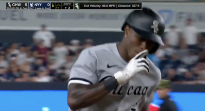 Tim Anderson responds to boos from Yankees fans with three-run HR, says they should shut the [expletive] up