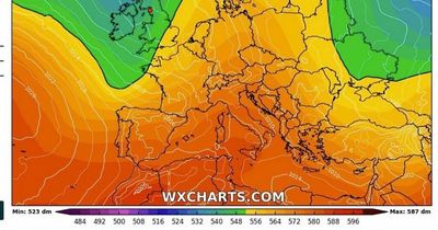 UK weather forecast: Heavy rain and wind with temperatures dropping by 10C