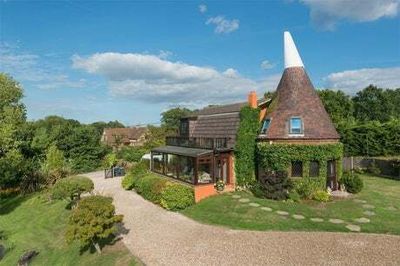 Unique imitation oast house listed for sale near Whitstable for £895,000