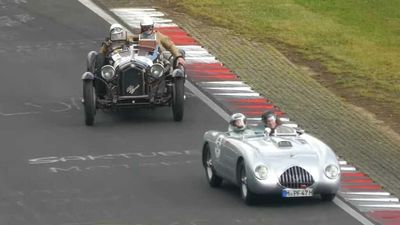 Pre-War Cars Look And Sound Awesome On The Nurburgring