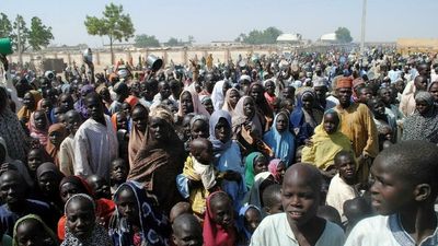 UN says global population of displaced persons now exceeds 100 million