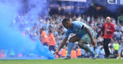 Merseyside man suspected of throwing flare on pitch at Man City V Aston Villa