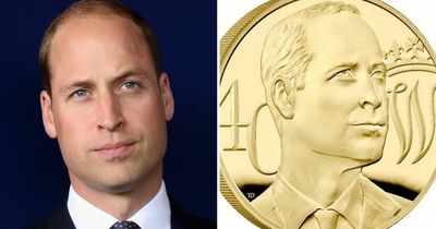 Prince William's 40th birthday marked with 'elegant' new £5 coin featuring his face