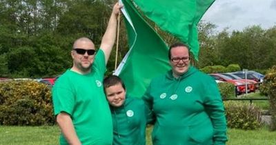 Walk in memory of Lanarkshire tot raises thousands for bereavement charity