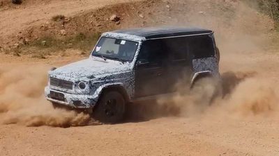 2024 Mercedes EQG Does Tank Turn In Official Video