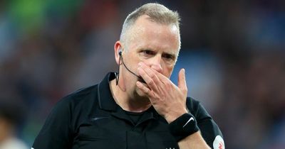Referee Jon Moss receives hilarious retirement gift as career ends in controversy