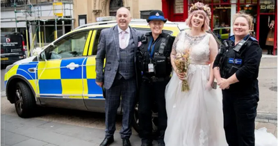 Stranded bride rescued by police after wedding day nightmare
