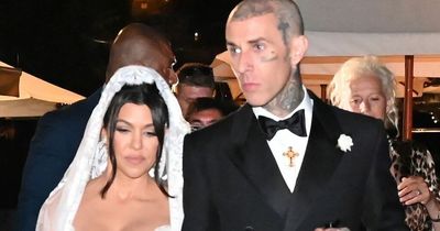 Kourtney Kardashian fans react to 'cheap' dress made by D&G who 'hosted' wedding