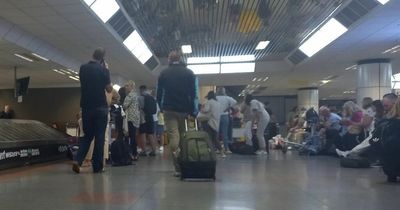 Hundreds of passengers stranded in airport overnight as flights are cancelled
