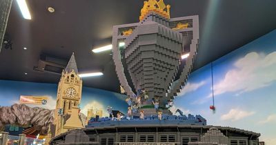 Manchester City's Premier League win honoured in LEGO form with 3,000-brick creation