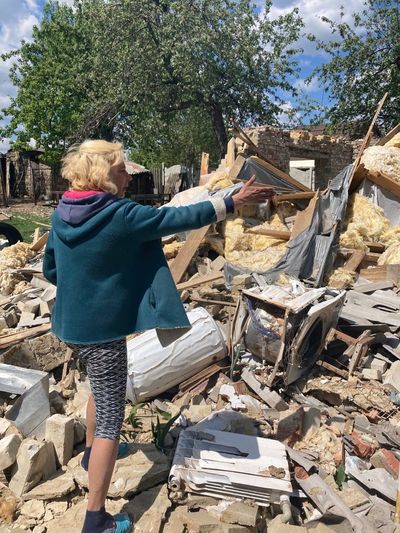 Death lingers in Ukraine village liberated from Russian forces