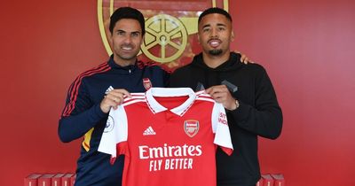 Mikel Arteta's dream Arsenal starting line-up as Gabriel Jesus completes transfer from Man City