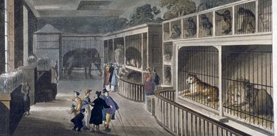Where was the world's first zoo?