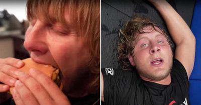 Paddy Pimblett returns to training after gorging on fast food on US trip