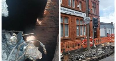 Drivers could face seven weeks of delays after sewer collapse on one of Salford's busiest roads