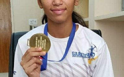 Jyothi betters own national record