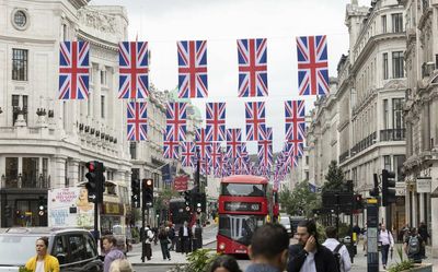 Fascism warning as London street festooned with Union flags for Jubilee