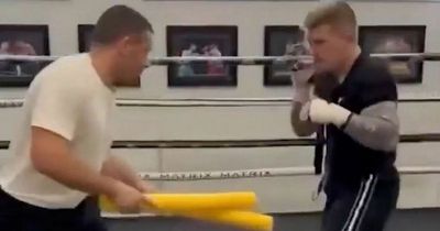 Ricky Hatton being mistaken for his son Campbell after weight loss transformation