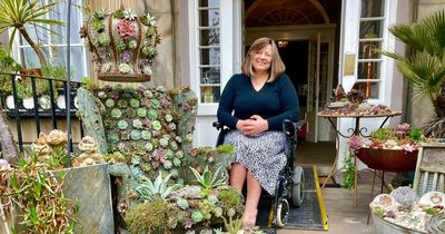 Edinburgh woman created beautiful garden so 'people would stop and talk to her'