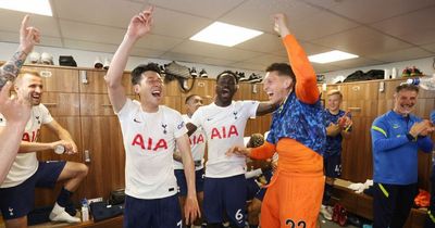 Inside Tottenham Champions League celebrations as Son Heung-min soaked and injured star included