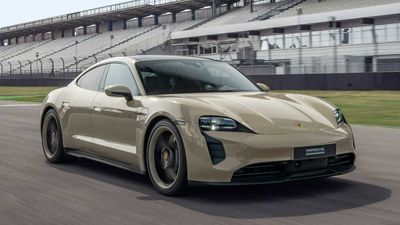 Porsche Taycan GTS Hockenheimring Edition Marks Track's 90th Anniversary