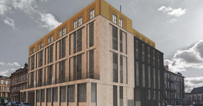 New images show how a Finnieston hotel is set to be turned into 147 student flats