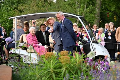 Britain's Queen Elizabeth attends Chelsea Flower Show