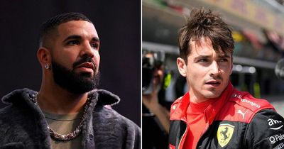 Drake placed £186k bet on Charles Leclerc to win Spanish GP before star forced to retire