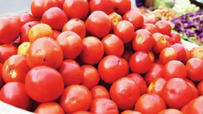 Tomato breaks 100-rupee barrier as traders cite shortfall in Mumbai