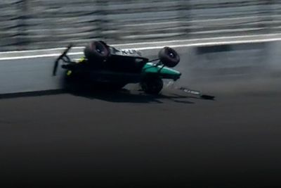 Kellett crashes in Indy 500 practice