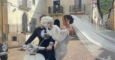 Bonnie Ryan ties the knot with partner John in front of family and friends in Italy