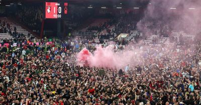 Three off-duty police officers caught on CCTV taking part in Bournemouth pitch invasion