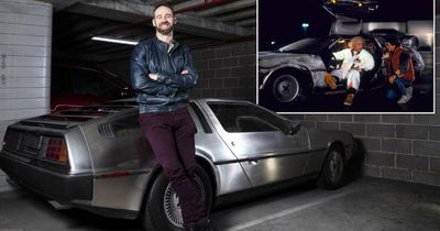 Great Scott! This DeLorean's being converted to a new fuel source