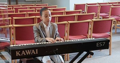 Prodigy 12-year-old pianist steals show at launch of Leeds mum's book inspired by cancer death