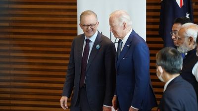 Anthony Albanese pledges climate commitments while meeting with Quad leaders in Tokyo