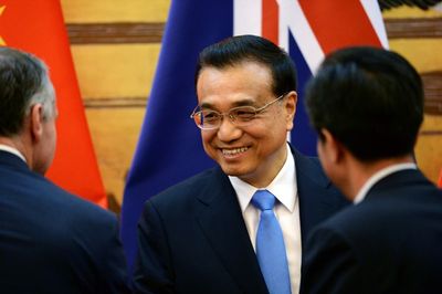 Chinese premier congratulates Australian leader on election