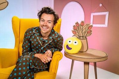 ‘Earnest and cute in Gucci PJs’ — Harry Styles does CBeebies’ Bedtime Stories