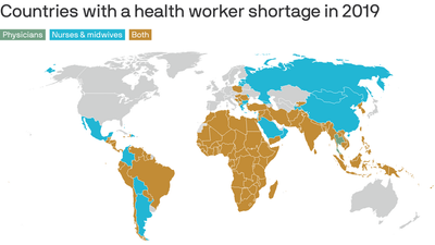 The health care workforce shortage problem